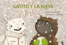 Alta Calidad Gatito y la nieve
