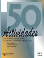 50 actividades para desarrollar destrezas de coaching y mentoring en directivos Ocasión Especial