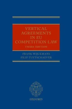 Vertical agreements in EU Competition Law Rebajas