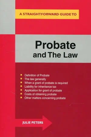 A straightforward guide to probate and the Law Comprar En Línea